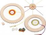 Goki set per tessitura con telai rotondi e fiore