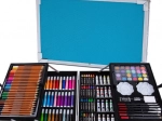 Set di materiale artistico in valigetta, 145 pezzi