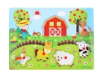 Gioco A Incastri Fattoria In Legno