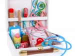 Set medico in legno per bambini 3+ con accessori 30 pezzi