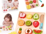 Frutta di Legno da Taglio Mondo Classico Set Montessori