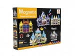 Set di costruzioni magnetiche casetta 75 pz