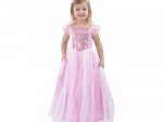 Costume per bambini Principessa rosa S (4–6 anni)