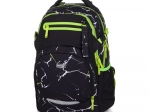 Zaino scolastico Oxy Ombre Electric, nero‑verde