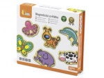 Magneti in legno per bambini Animali - set di 20 pz