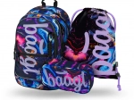 Set scolastico Baagl Core Marble – zaino, astuccio e sacca