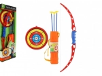 Set di tiro con l’arco per bambini con bersaglio e frecce a ventosa