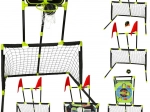 Set sportivo 6 in 1 per bambini con calcetto, basket e hockey