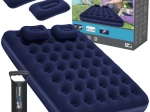 Bestway materasso gonfiabile in velour Queen 203 × 152 cm con pompa e cuscini