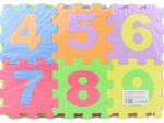 Puzzle in gommapiuma 36 pezzi numeri e lettere