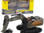 Escavatore cingolato in metallo con braccio mobile Huina 1:50