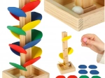 Albero a biglie in legno MONTESSORI