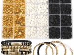 Set creativo di perline per la creazione di braccialetti dell'amicizia