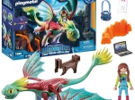 Playmobil Dragons The Nine Realms – figura del drago e Alex, set di costruzione 14 pezzi