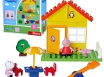 Set di costruzioni Peppa Pig casetta con parco giochi, 26 pezzi