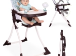 Seggiolone pieghevole con giochi ECOTOYS