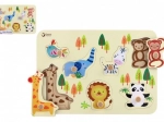Puzzle in legno ZOO per bambini