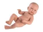 Llorens 73801 NEW BORN MASCHIETTO - bambola realistica neonato con corpo interamente in vinile - 40 cm