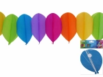 Ghirlanda di carta con palloncini
