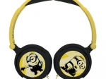 Cuffie cablate pieghevoli per bambini MINIONS con limitazione del volume