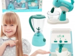 Woopie set di elettrodomestici per bambini 3in1 – macchina del caffè, mixer e frullatore con luci e suoni