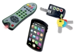 Set Trio Tech Too – chiavi, telecomando TV e smartphone per bambini