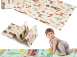 Humbi tappetino pieghevole in schiuma XPE 120 × 180 double-face bosco e stradine