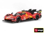 Modello in metallo Bburago Ferrari 499P 1:43 – vincitrice della 24 Ore di Le Mans 2023