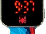 Orologio LED con calendario Spiderman