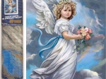 Pittura diamantata cherubino 30 × 40 cm