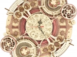 Puzzle Meccanico in Legno 3D con Orologio e Calendario