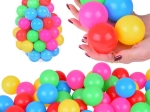 Palline di plastica colorate per piscina di gioco 50 pezzi 6 cm