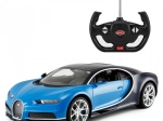 auto rc bugatti chiron 1:14 blu