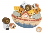 Piccolo gioco di equilibrio del piede Safari