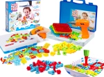 Costruzioni per bambini con trapano e viti - 151 pezzi