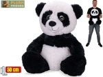 Plush Friends panda di peluche 50 cm (seduta)
