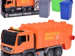Grande Camion dei Rifiuti Giocattolo con Secchi, Suono e Luci