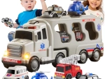 Trasportatore di soccorso Woopie con luci e suoni, 5 pezzi