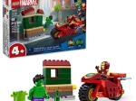 LEGO MARVEL Iron Man in moto e Hulk 4+