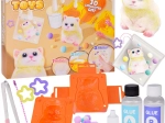 Set creativo fai-da-te – portachiavi antistress gelatinoso a forma di gattino