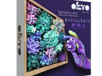 OKTO Tenderness set creativo di modellazione – succulente in cornice di legno 21 × 21 cm