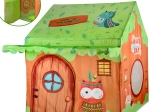 Tenda colorata per bambini a forma di casetta Amici del Bosco con borsa