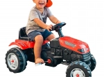 Trattore a pedali Farmer GoTrac con ruote silenziose