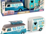 Woopie Karavan XL pro panenky Set da campeggio con rimorchio