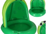 Piscina gonfiabile per bambini a forma di rana con tettoia
