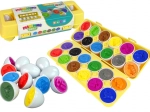 Sorter educativo di uova 12 pz – veicoli, colori e forme