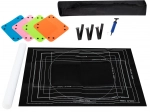 Tappetino in feltro per puzzle da 500 a 2000 pezzi con tubo gonfiabile