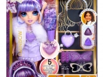 Bambola Rainbow High Creative Crystals Violet Willow – set creativo per creare accessori effetto cristallo