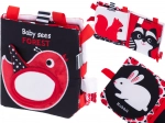 Libro di tessuto a contrasto per i bimbi Foresta