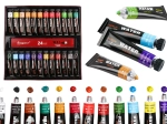 Set di colori acrilici in tubetti – 24 colori